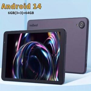 redbeat REDBEAT C1 Tablet,Dual SIM,8-inch ,6(3+3)GB RAM /64GB ROM, Android14, 4000mAh Battery,Gray